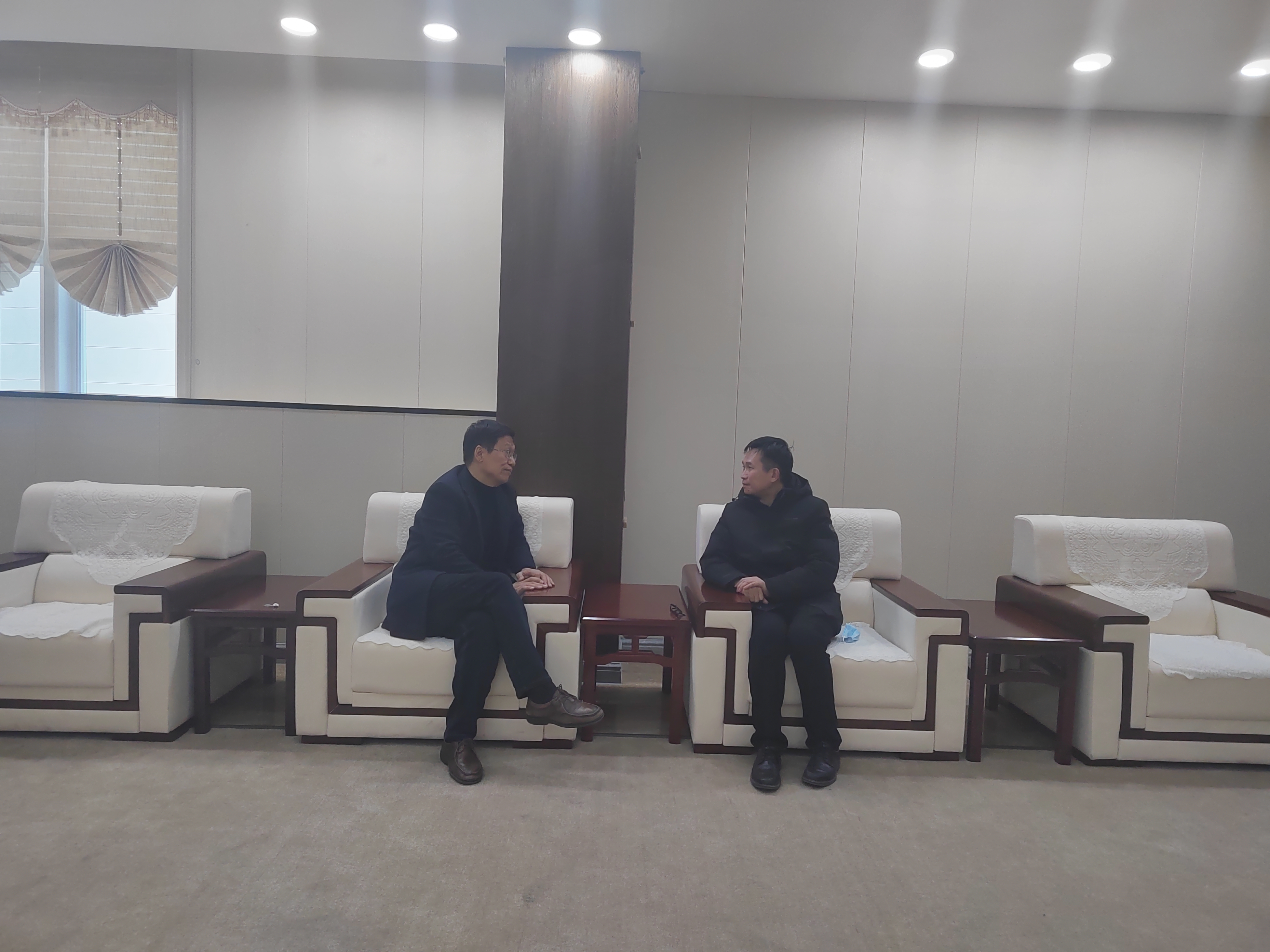 安陽(yáng)縣檢察長(zhǎng)呼雪峰蒞臨克能調(diào)研（2022年2月22日）